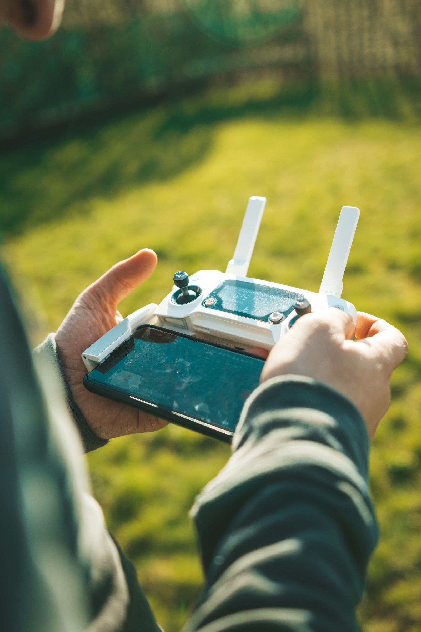 RDT drone in flight