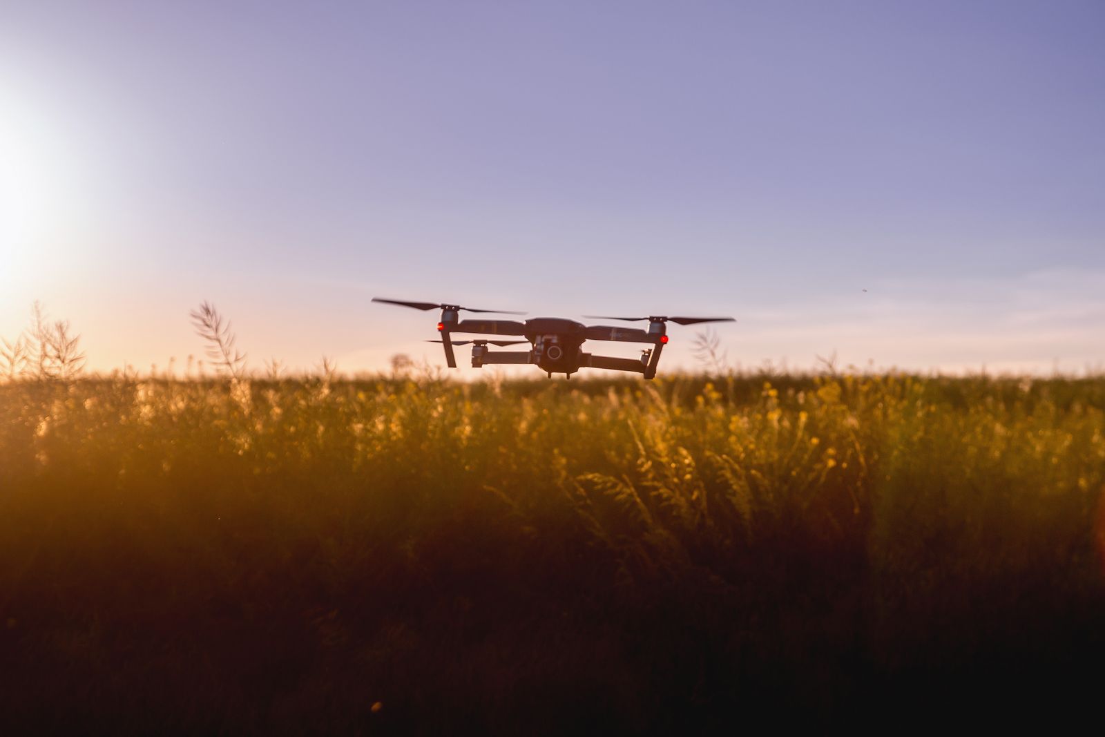 Aerial drone view